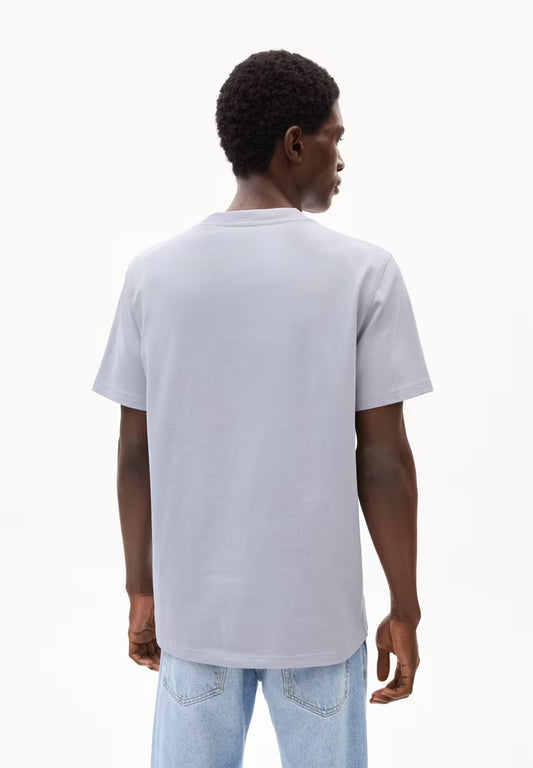 SS25 - ARMEDANGELS - Maarkos T-Shirt in Misty Morning - back 2