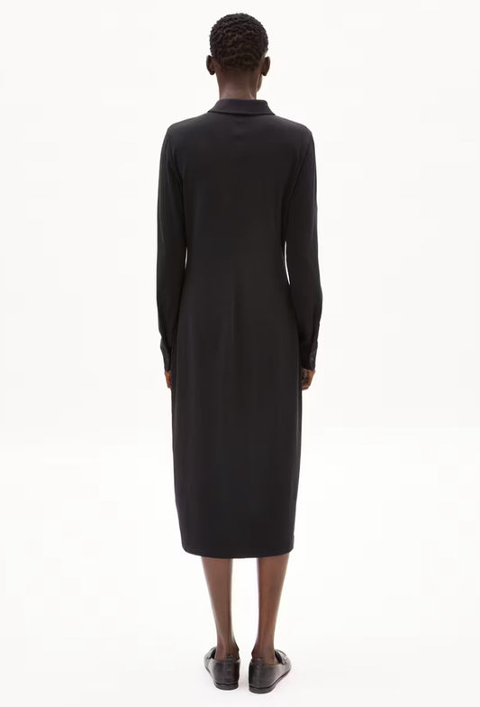 SS25 - ARMEDANGLES - Aniniaa Dress in Black - back 2