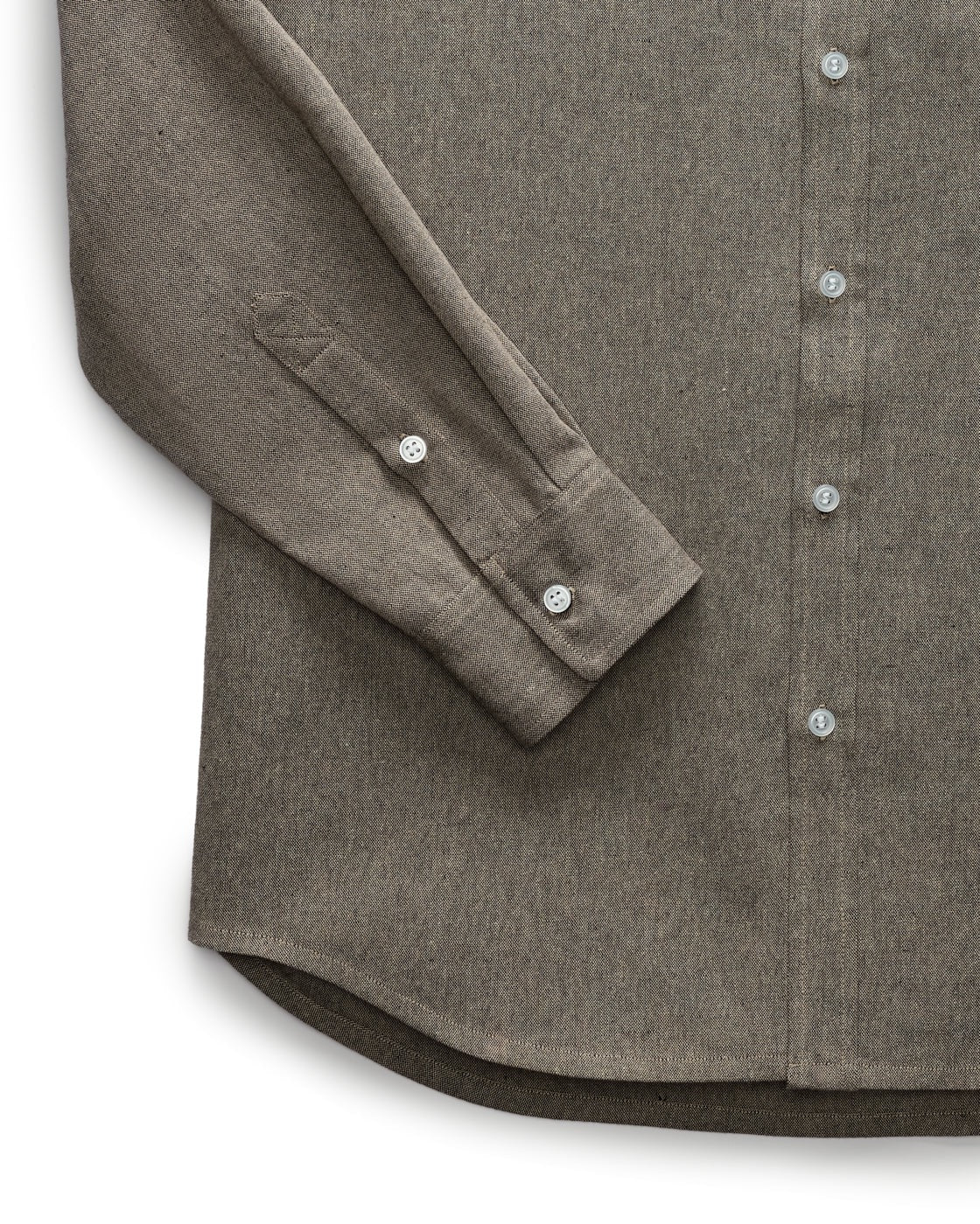 SS25 - Anián - The Haro Shirt in Sail - front details 5