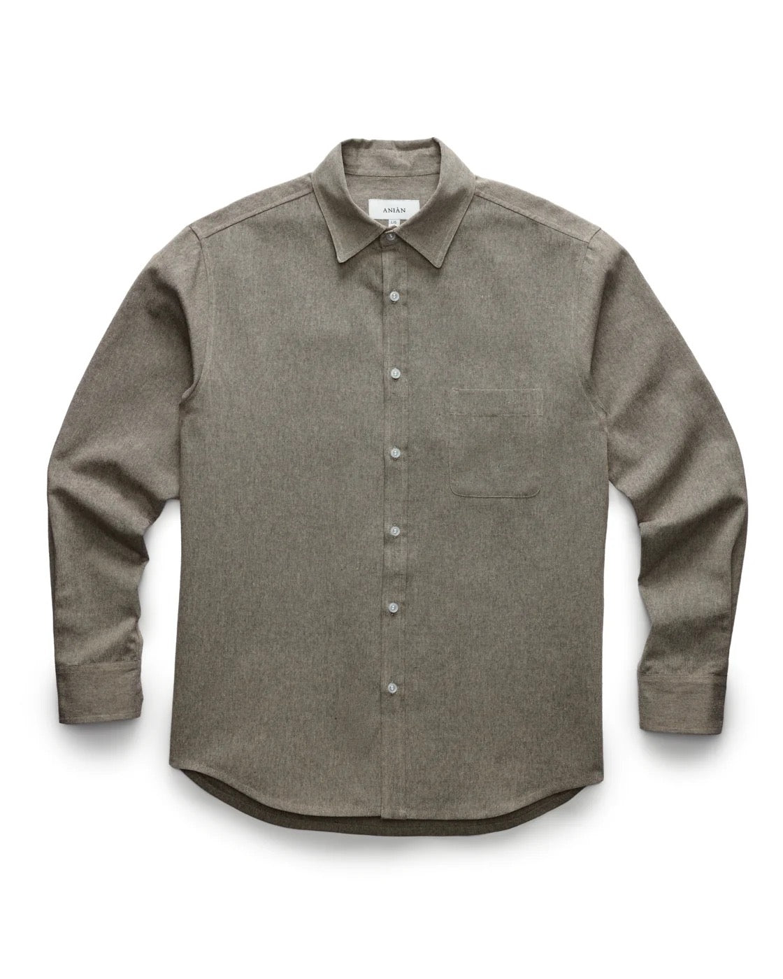 SS25 - Anián - The Haro Shirt in Sail - front display  7