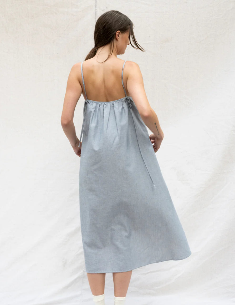 SS25 - Bodybag by Jude - Bahia Dress in Stripe - back 2