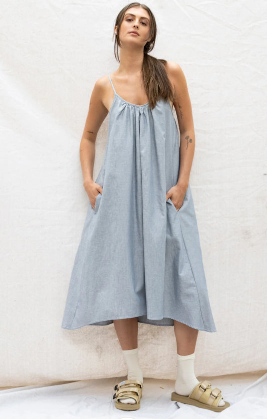 SS25 - Bodybag by Jude - Bahia Dress in Stripe - front 1