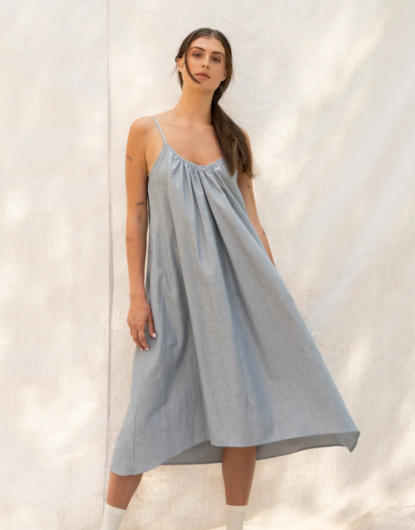 SS25 - Bodybag by Jude - Bahia Dress in Stripe - front 3