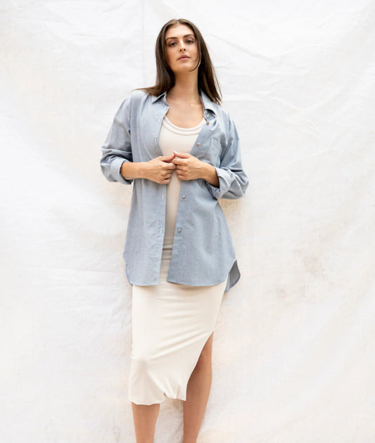 SS25 - Bodybag by Jude - Ipanema Shirt in Stripe - front 1