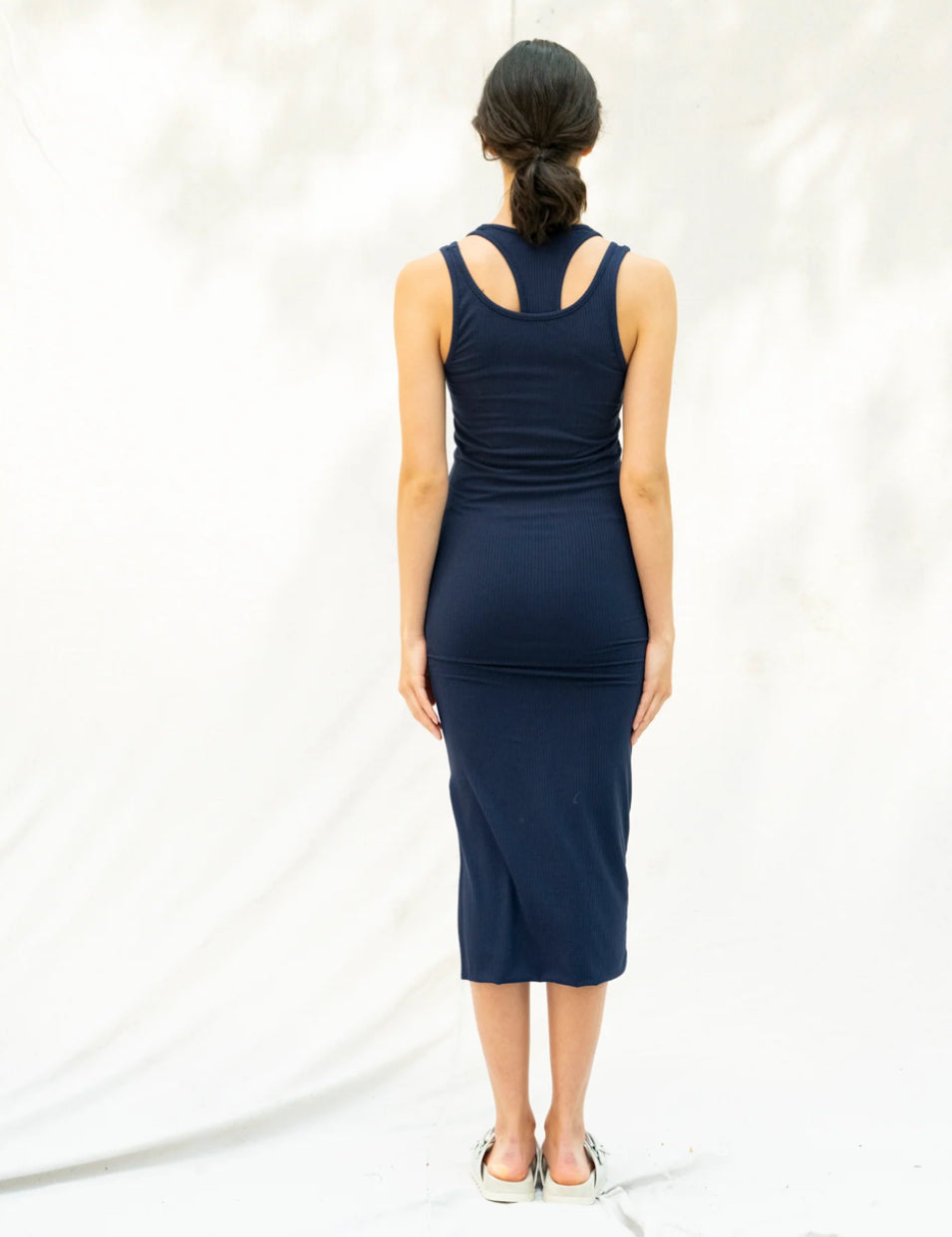 SS25 - Bodybag by Jude - Tipaza Dress in Navy - back 2