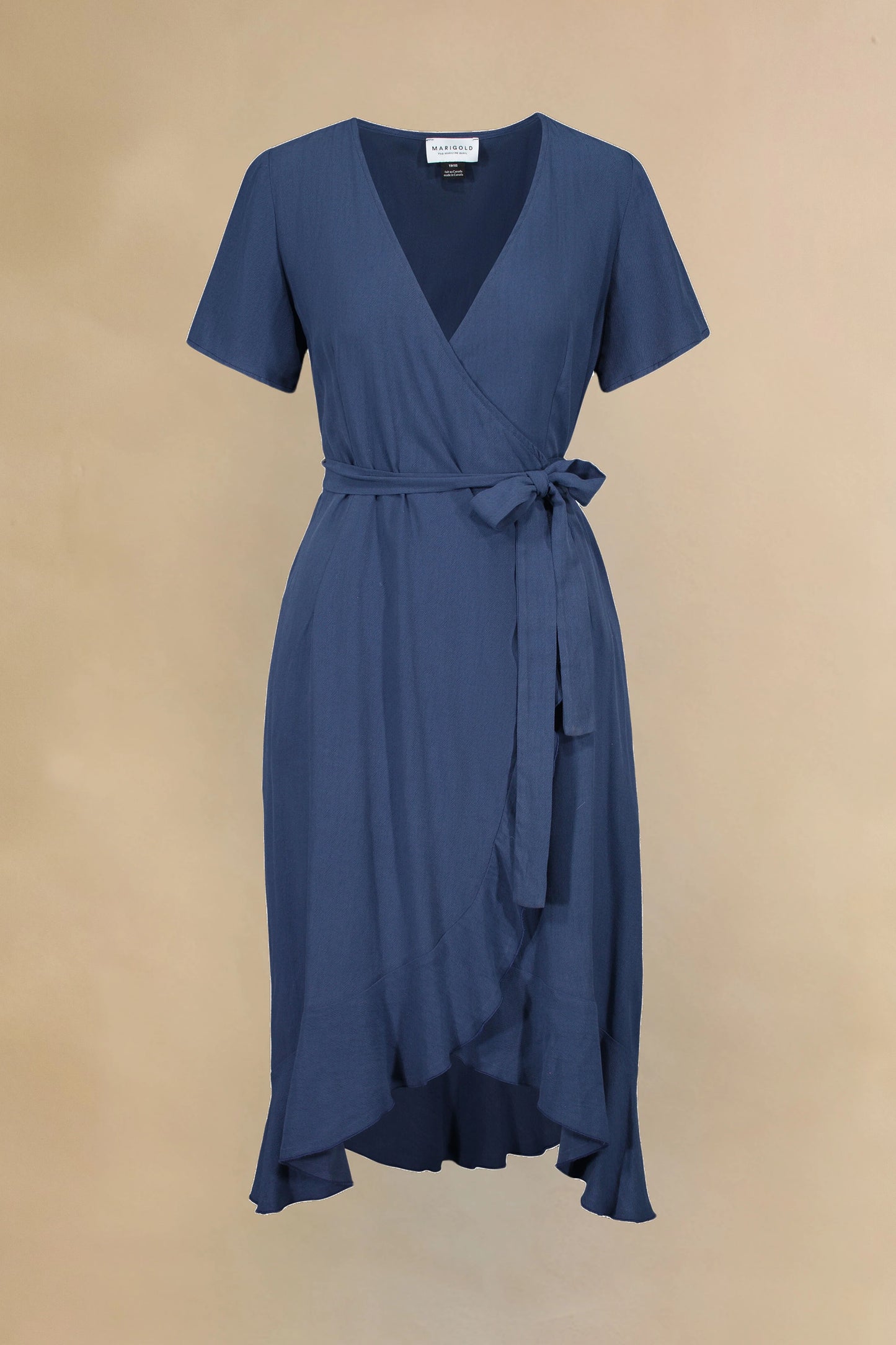 SS25 - Marigold Montreal - Laila dress in Ocean - display front 8