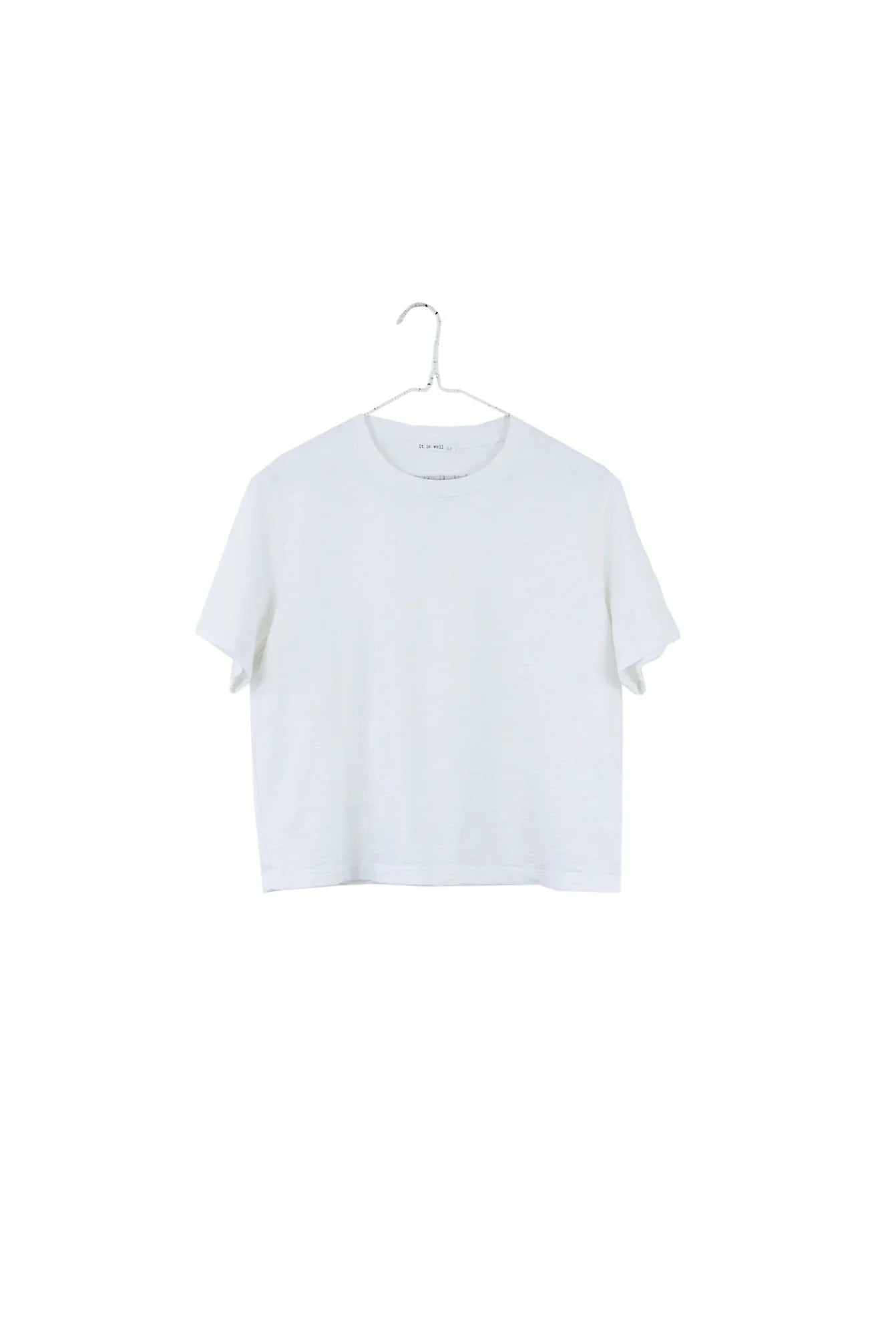 SS24 - It is Well L.A Crop Tee in Salt