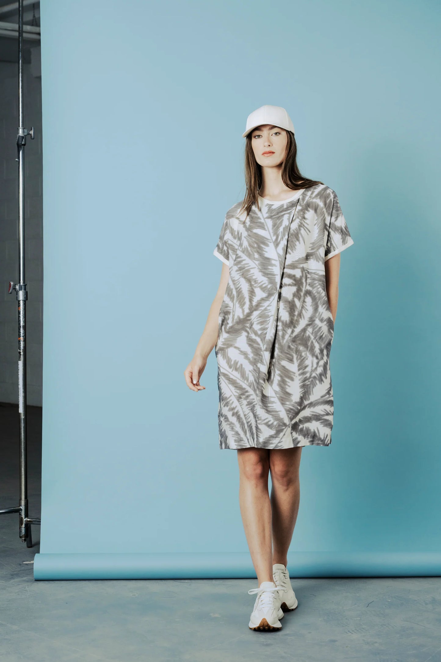 Calypso Dress in Beige/Grey – BodyBag by Jude