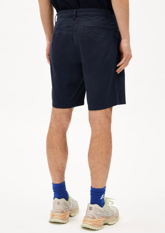 SS24 - ARMEDANGELS - Daalos Shorts in Night Sky - on model back 2