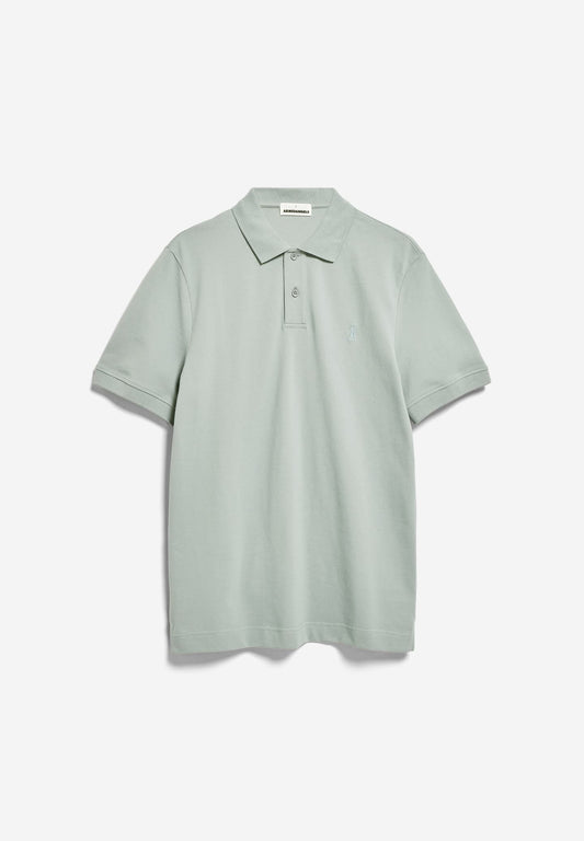 Armedangels - SS24 - Men Fibraas Shirt in Morning Dew - front display 2