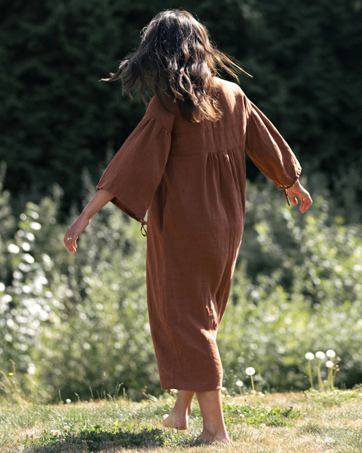 Harly Jae Paysanne Heritage Dress in Cinnamon Fall 23/24