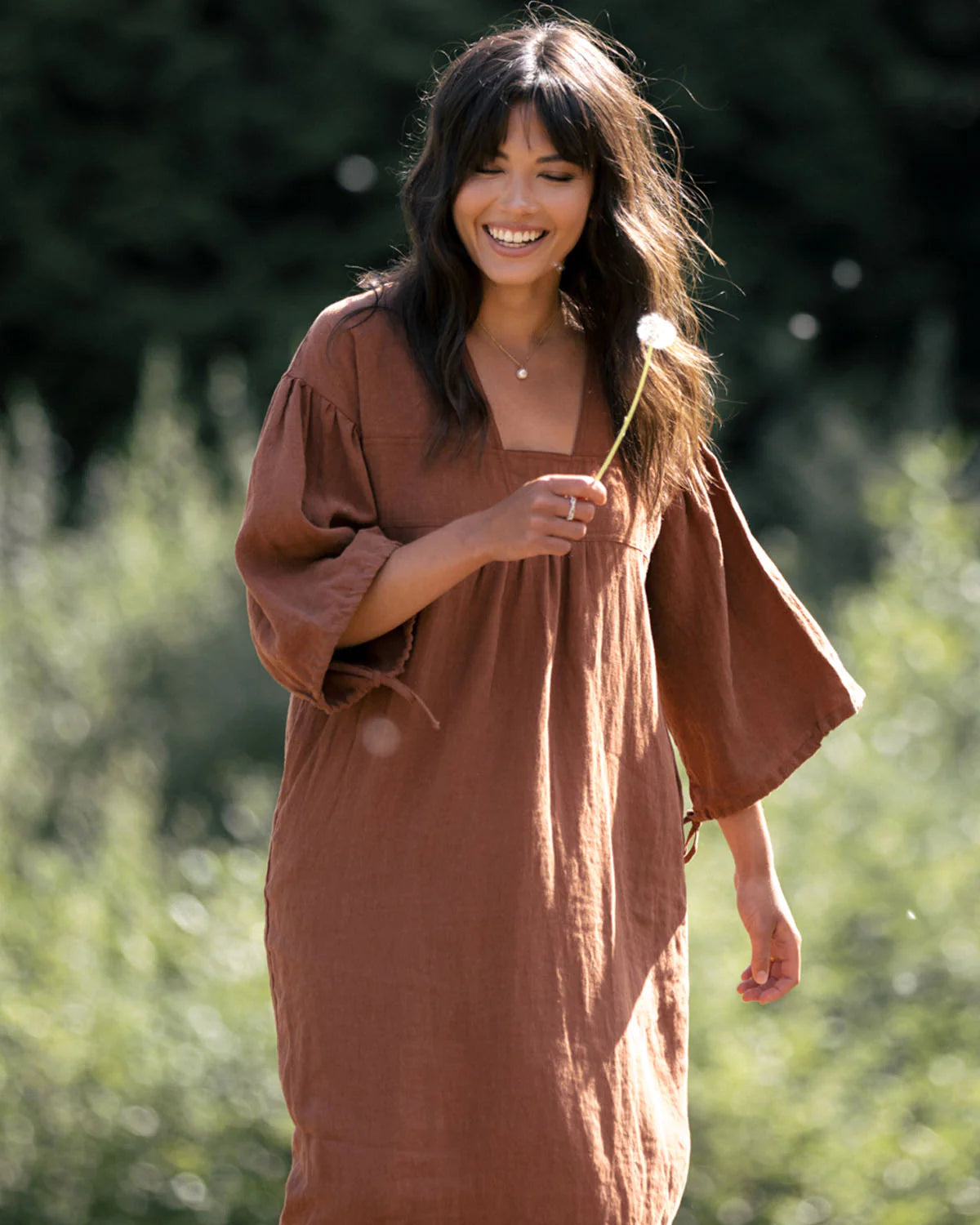 Harly Jae Paysanne Heritage Dress in Cinnamon Fall 23/24