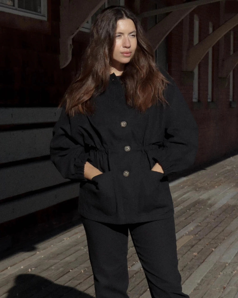 Sóller Jacket in Black