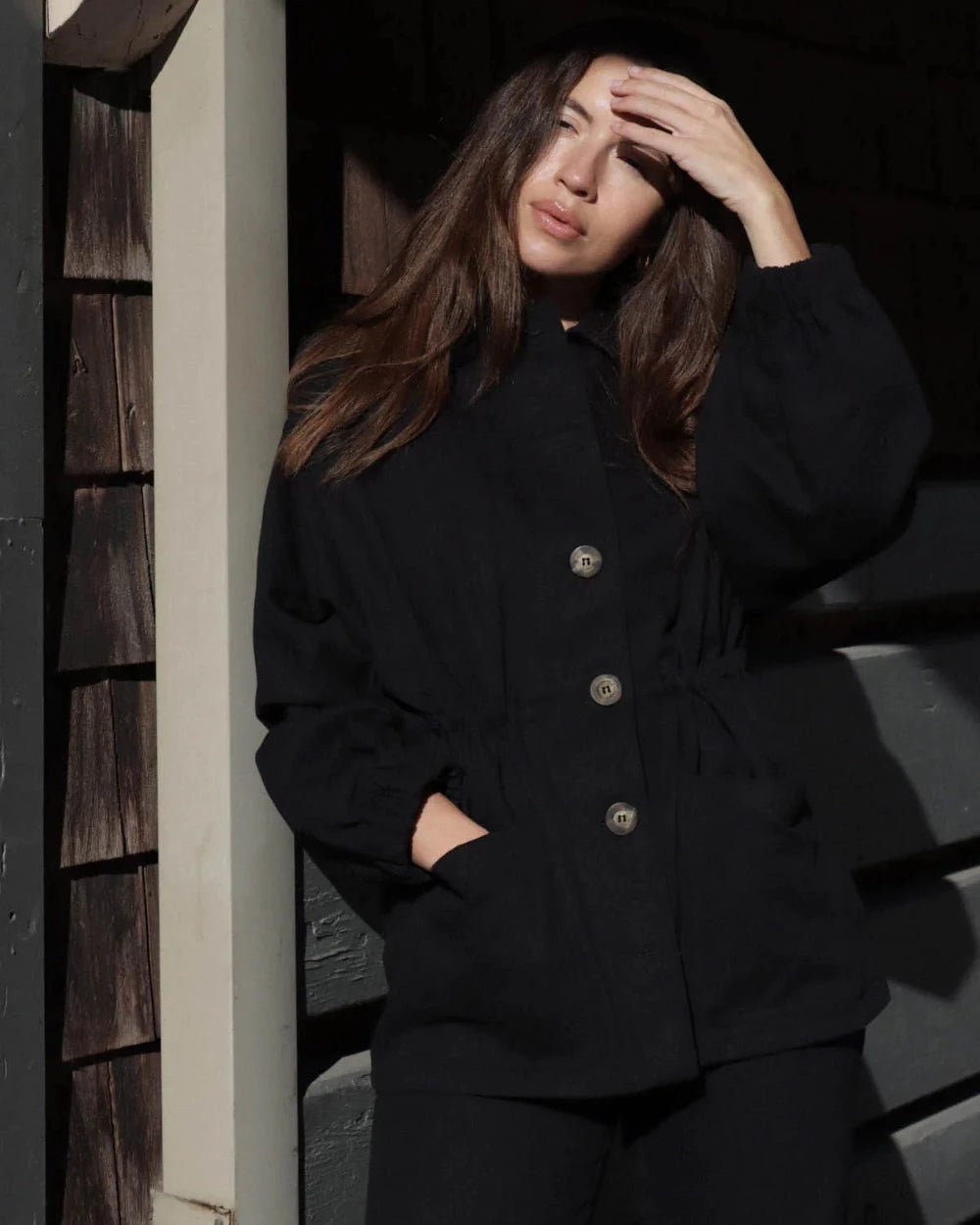 Sóller Jacket in Black