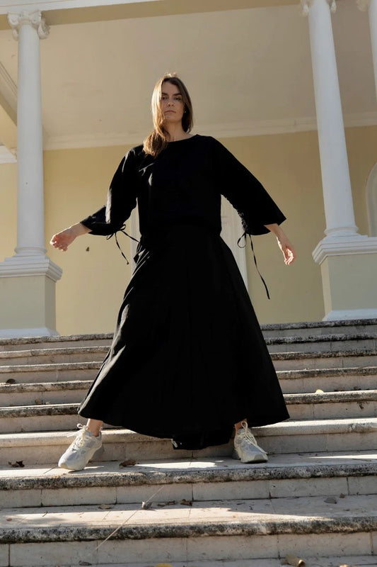 Savannah Skirt in Pepper