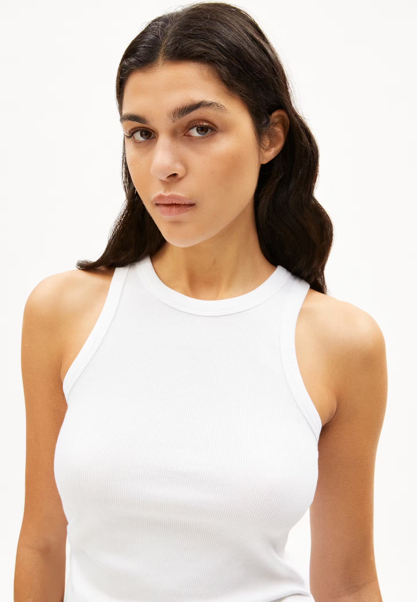 Kanitaa Rib Tank in White