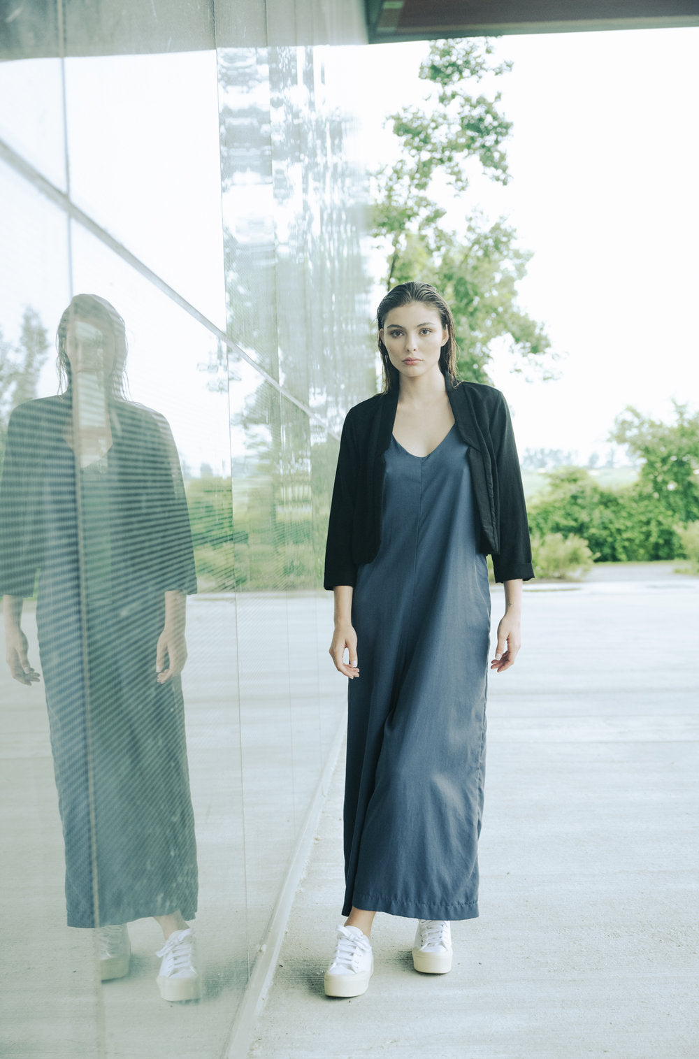 Bodybag by Jude - SS24 - Nassau Jacket in Black Linen - Front 2