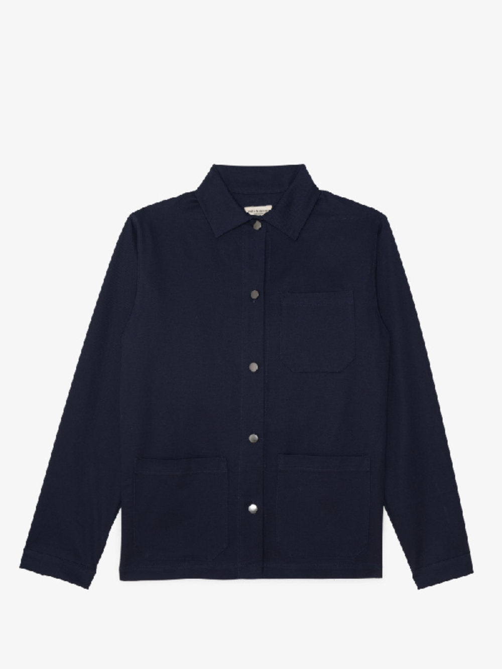 Milo & Dexter - SS24 - Classic Worker Jacket in Navy - display front 1