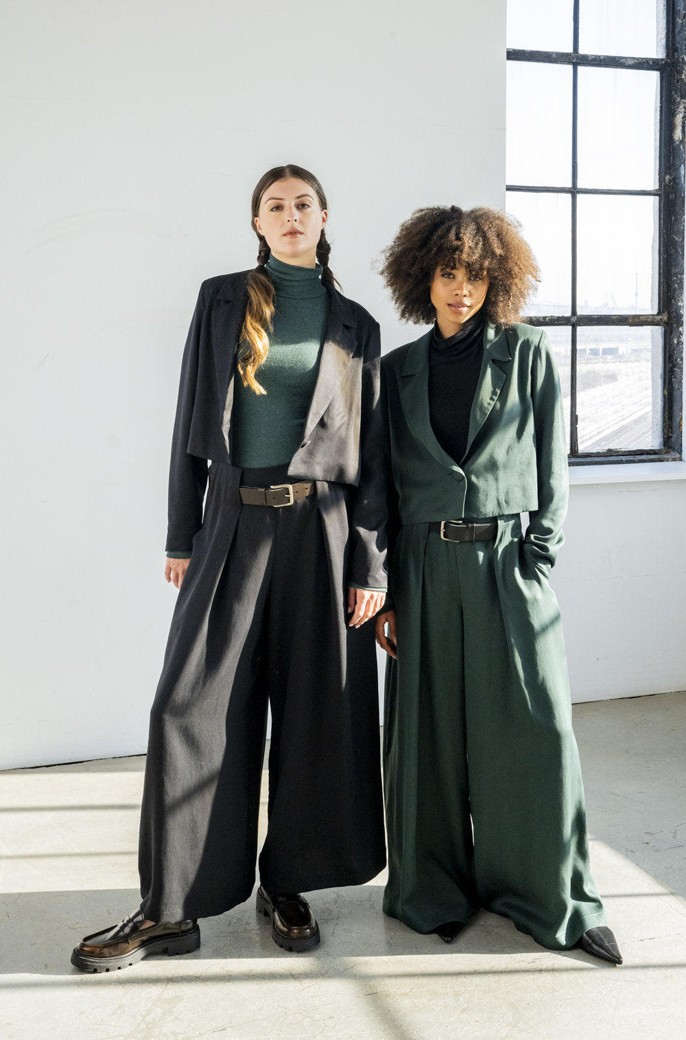 Bodybag by Jude - FW24 - Nancy Pant in Black - on model front 4
