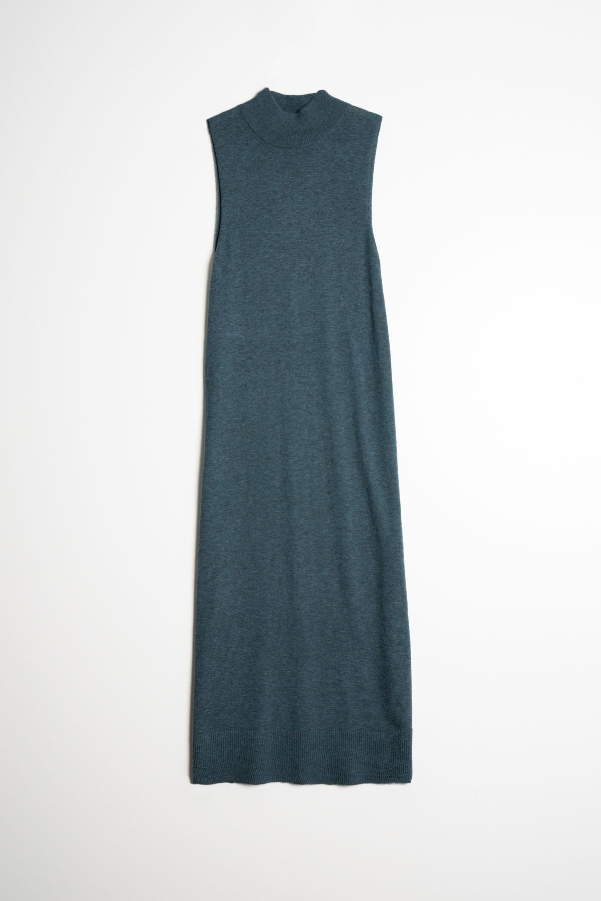 Merino Sweater Dress in Dragonfly Green