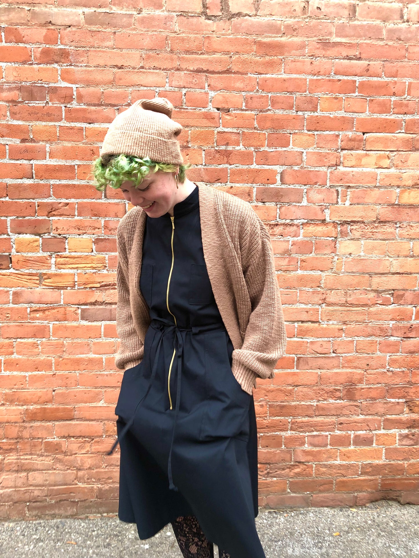 Easy Cardigan in Camel