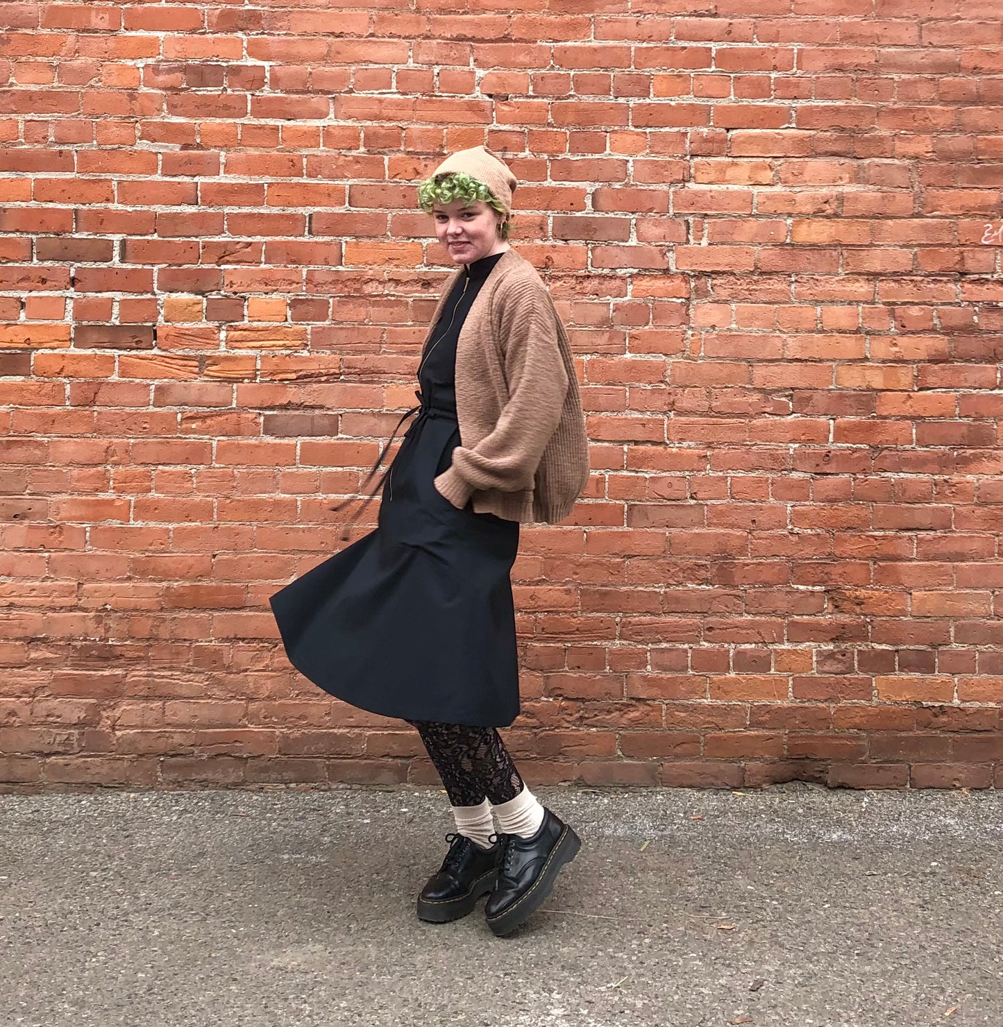 Easy Cardigan in Camel