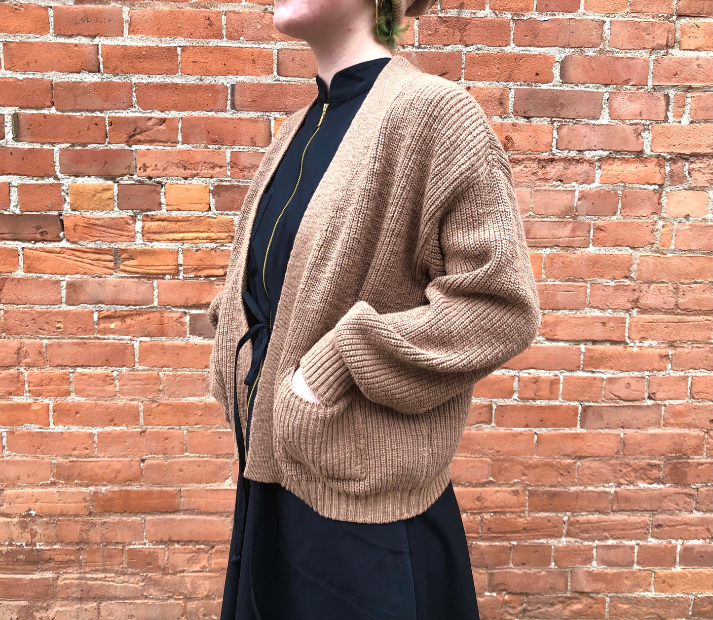 Easy Cardigan in Camel