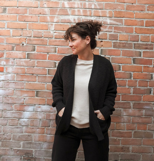 Easy Cardigan in Black