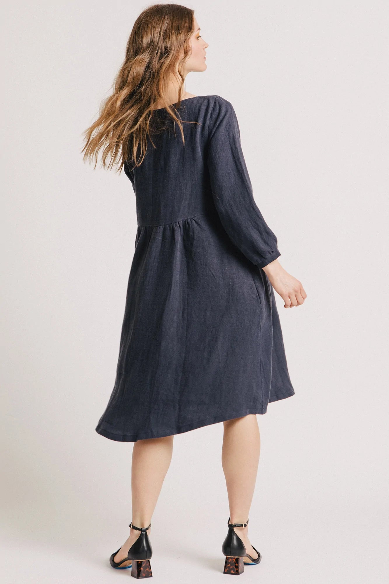 Juniper Dress in Navy