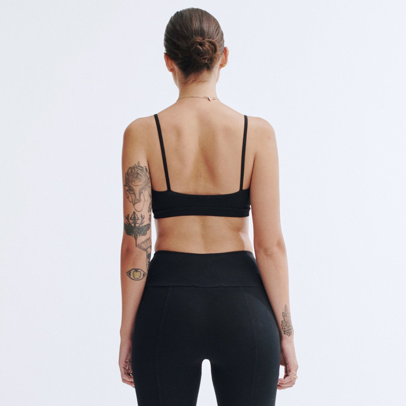 Groceries Apparel Vee Bra in Skywalker, Dasha, Scallop, Chamomile, Vanilla & Black