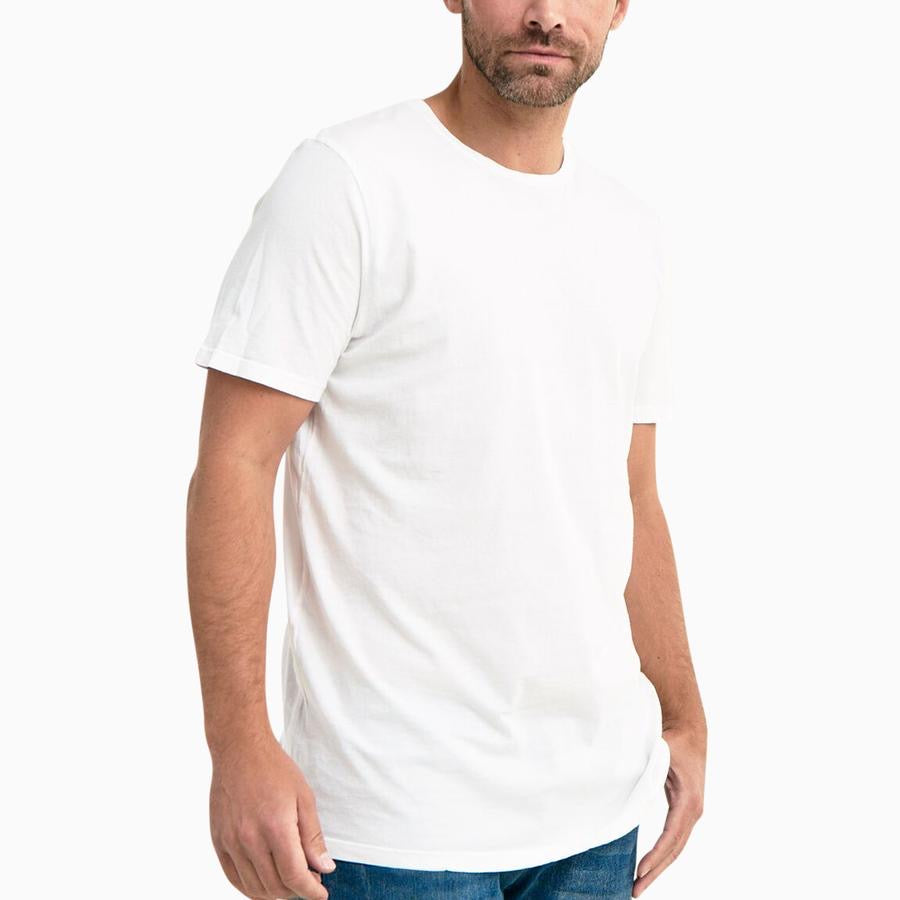 Unisex Crew Tee in No-Bleach White