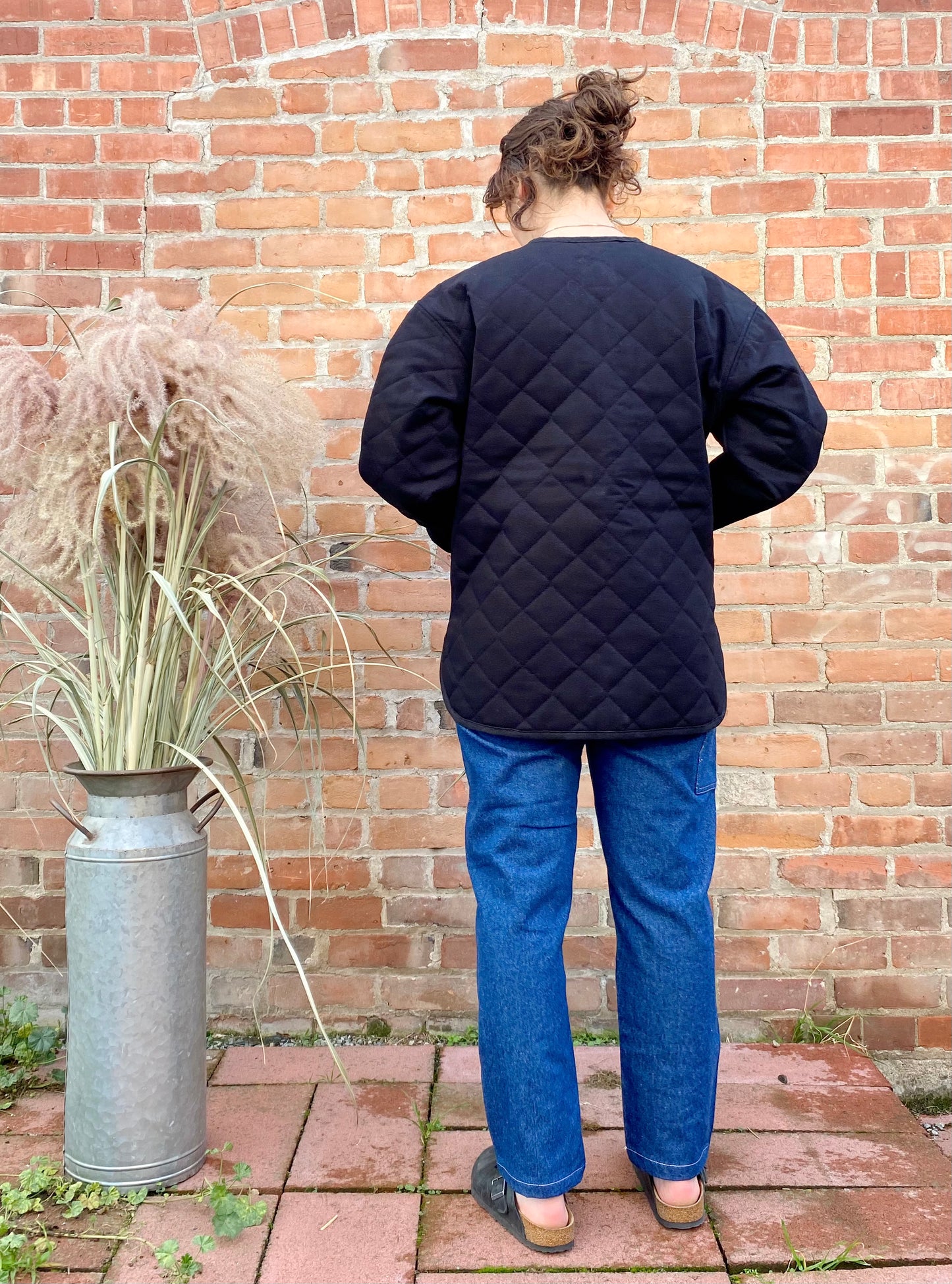 Seek Shelter Milo Coat in Black made in Vancouver Canada
