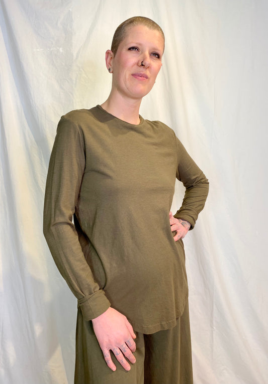 Groceries Apparel Bonny Long Sleeve in Stout