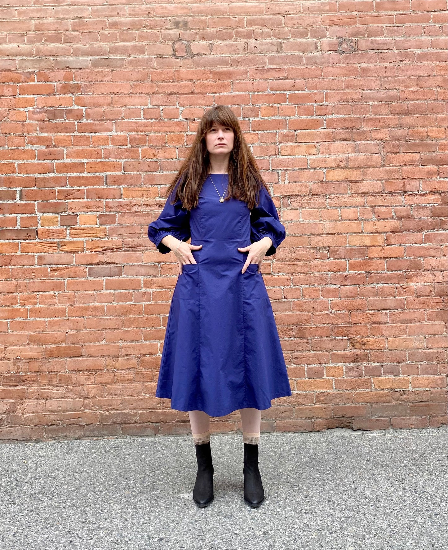 Ursa Minor Grace Dress in Midnight Blue