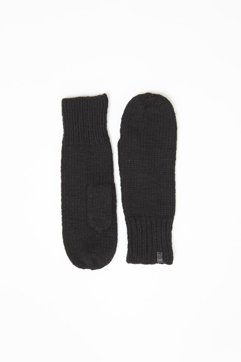 Dinadi Yak Wool Mittens Black