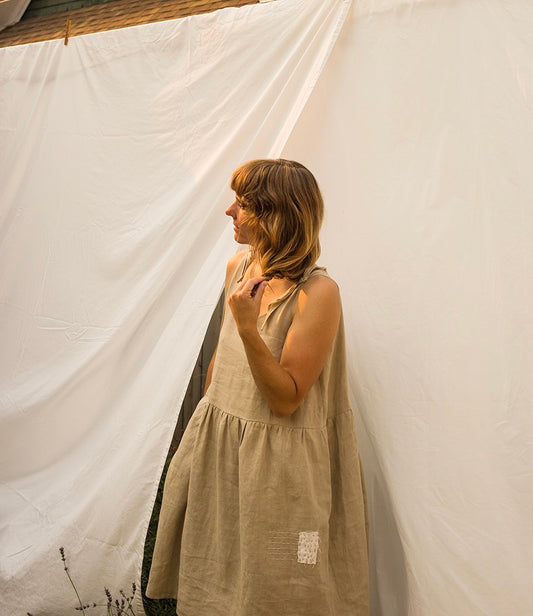 Heirloom Bohemia Mabel Linen Dress