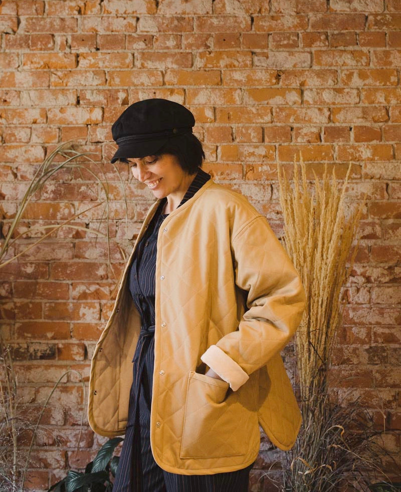 Milo Coat in Honey1