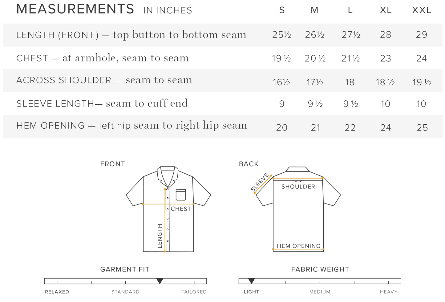 Men's Oxford Camp Collar in Dune