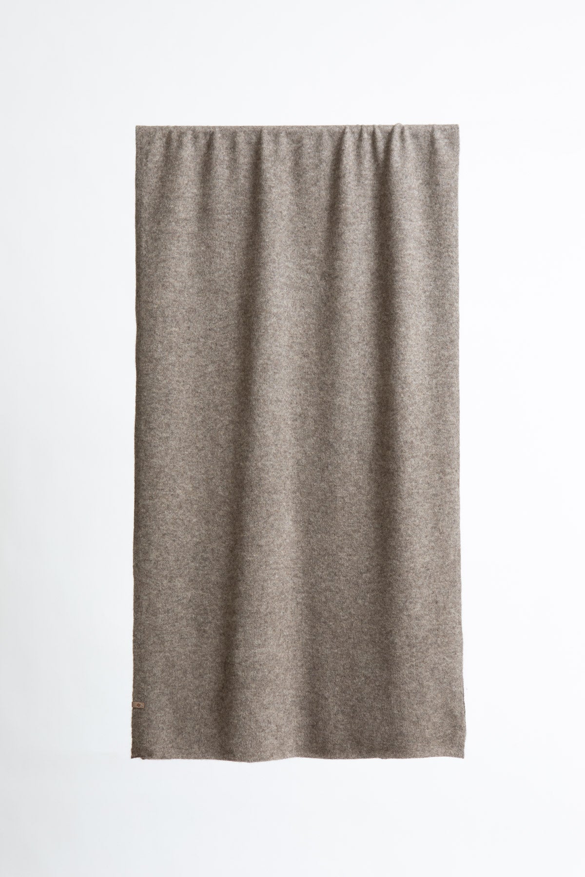 Dinadi Yak Wool Scarf in Oat Brown