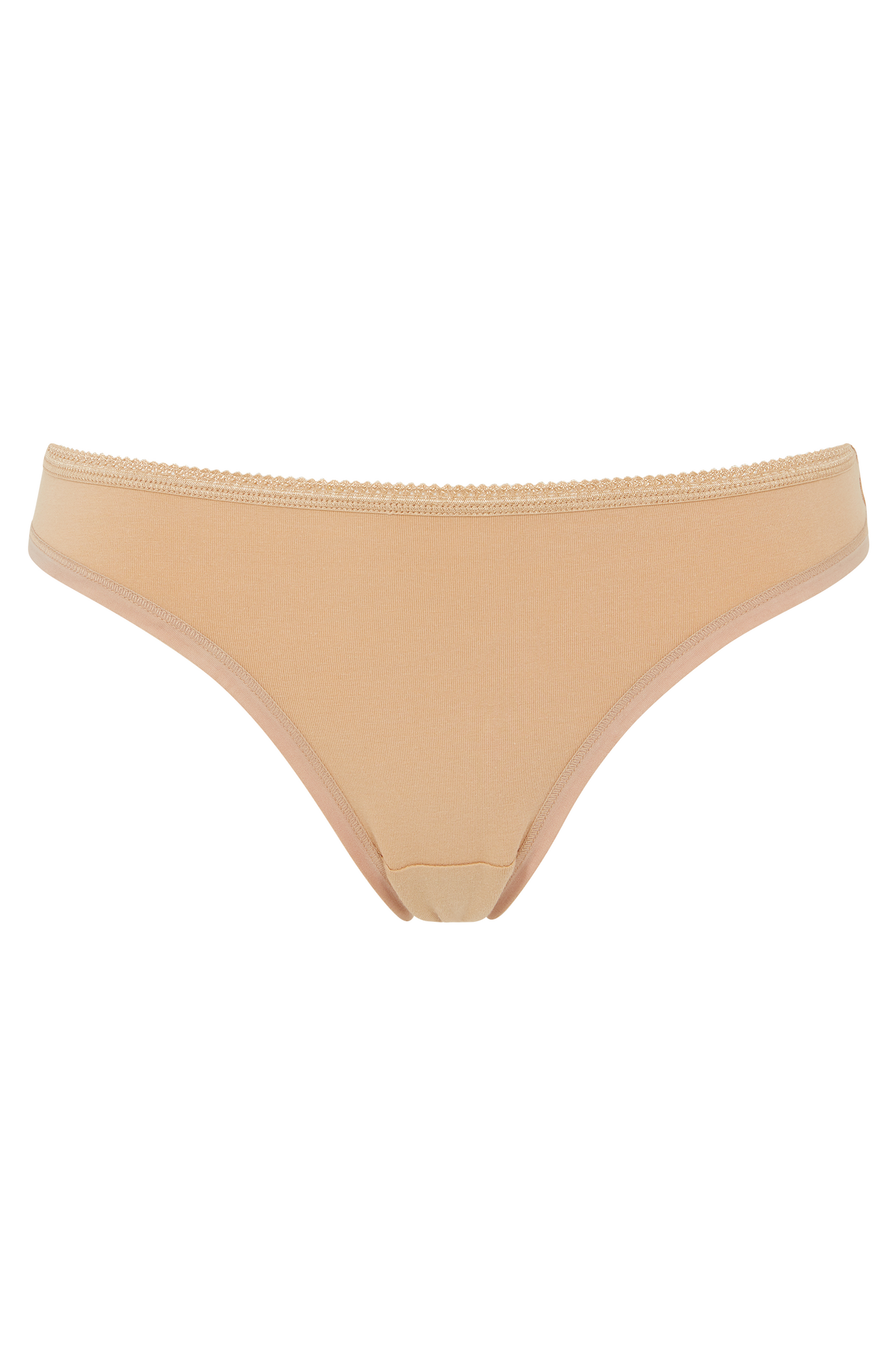 Thong Underwear in Almond