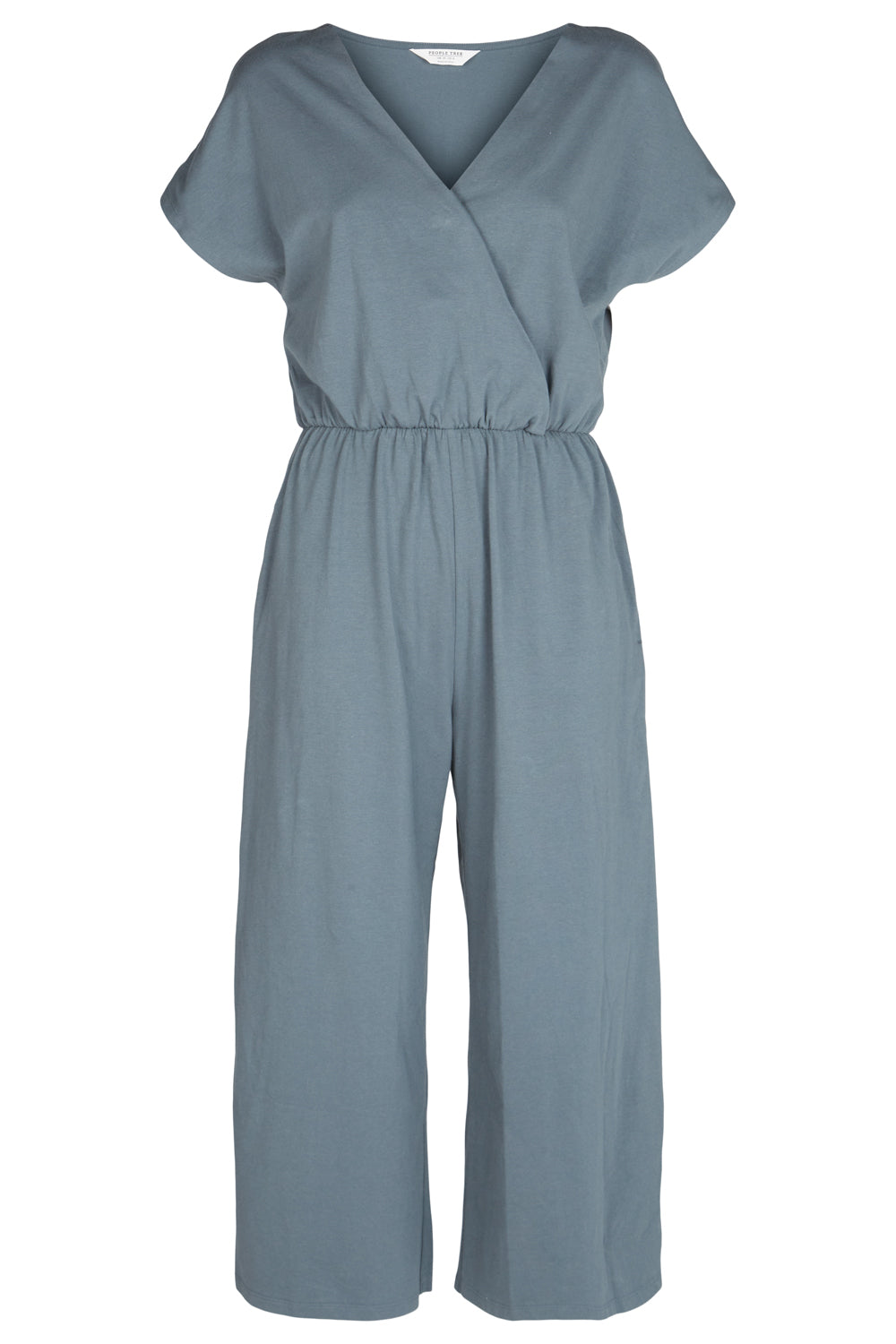Evelyn Jumpsuit in Grey Blue