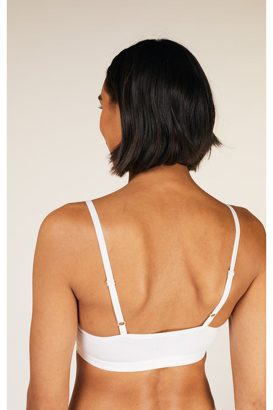 Soft Bra In White