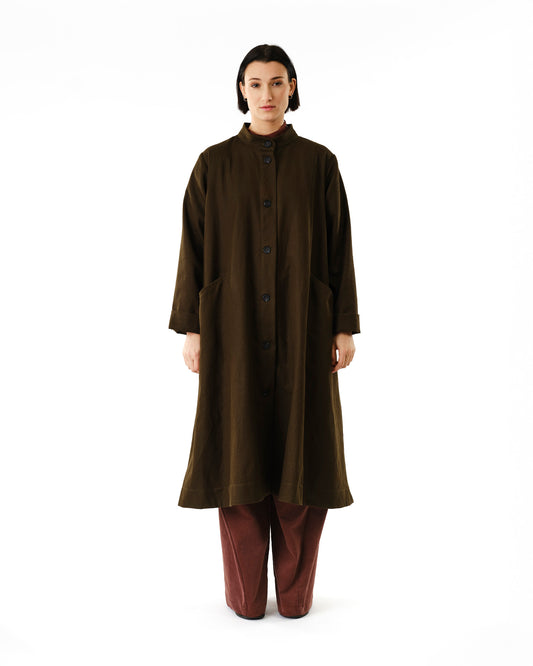 Aterian Coat in Olive
