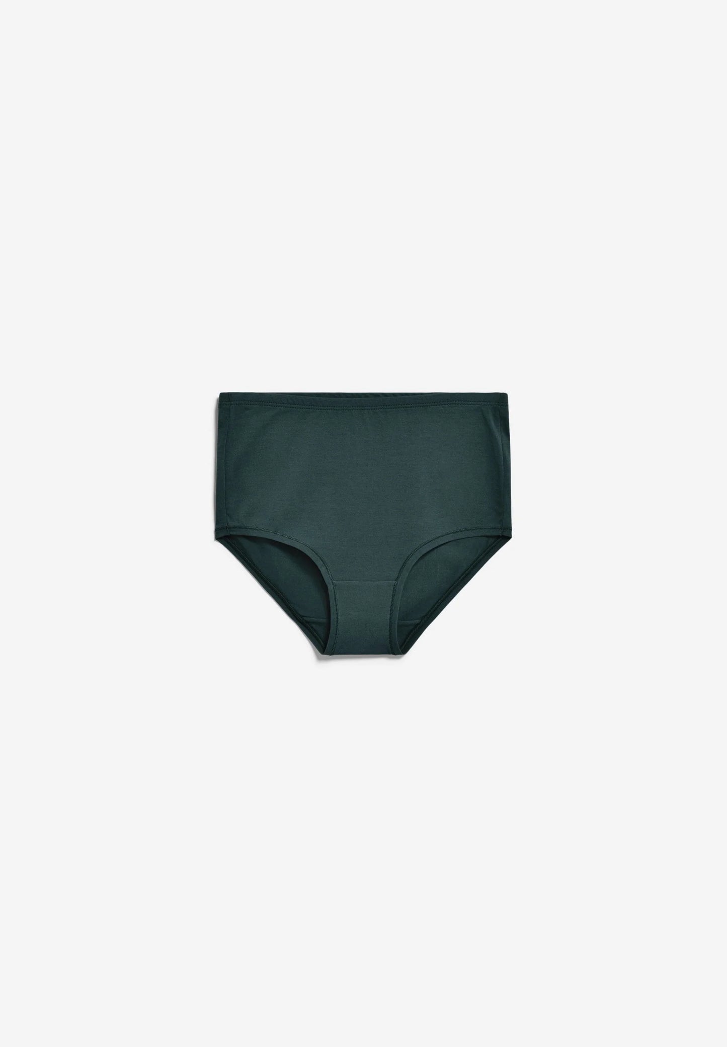 BIRTAA High Waist Underwear - ARMEDANGELS Canada teal flatlay front
