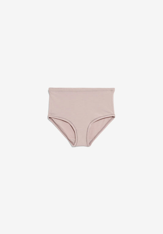 BIRTAA High Waist Underwear - ARMEDANGELS Canada grey blush flatlay front