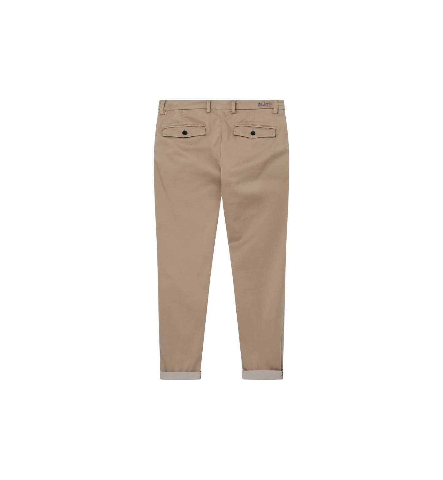 Mos Mosh Gallery Hunt Soft String Pant in Tan Cold-Kit – back view – available at Textile Apparel Kelowna