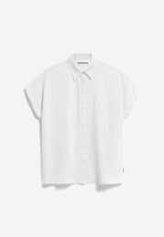White shirt on a light gray background