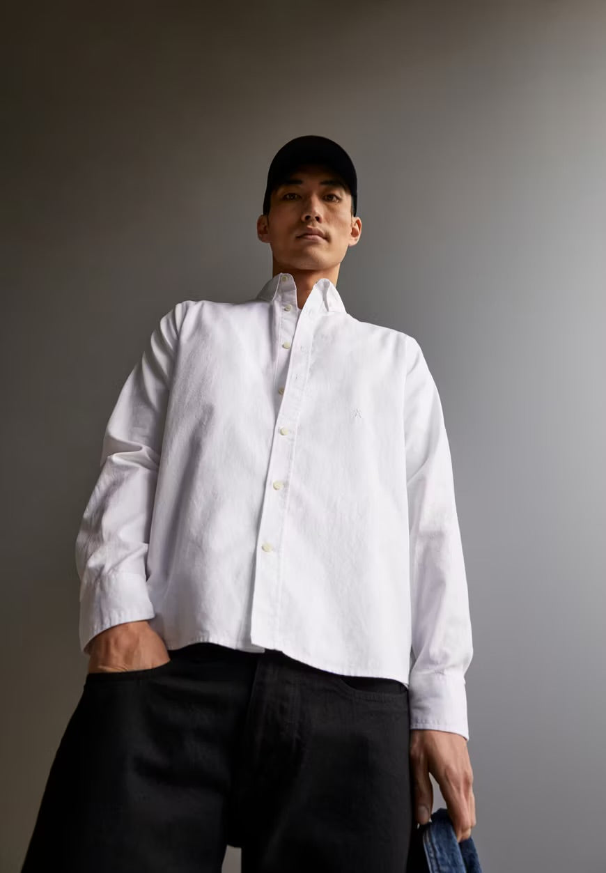 Armedangels - SS24 - Men Quaasa Shirt in White - front 3 