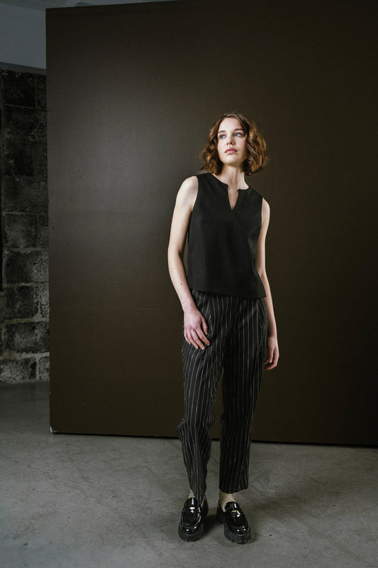 Regent Pant in Pinstripe