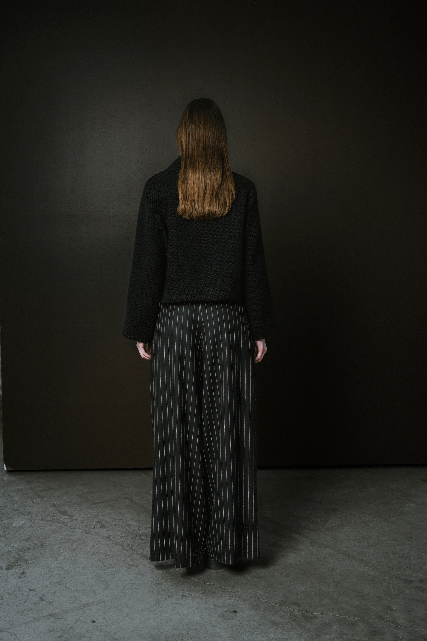 Nancy Pant in Pinstripe